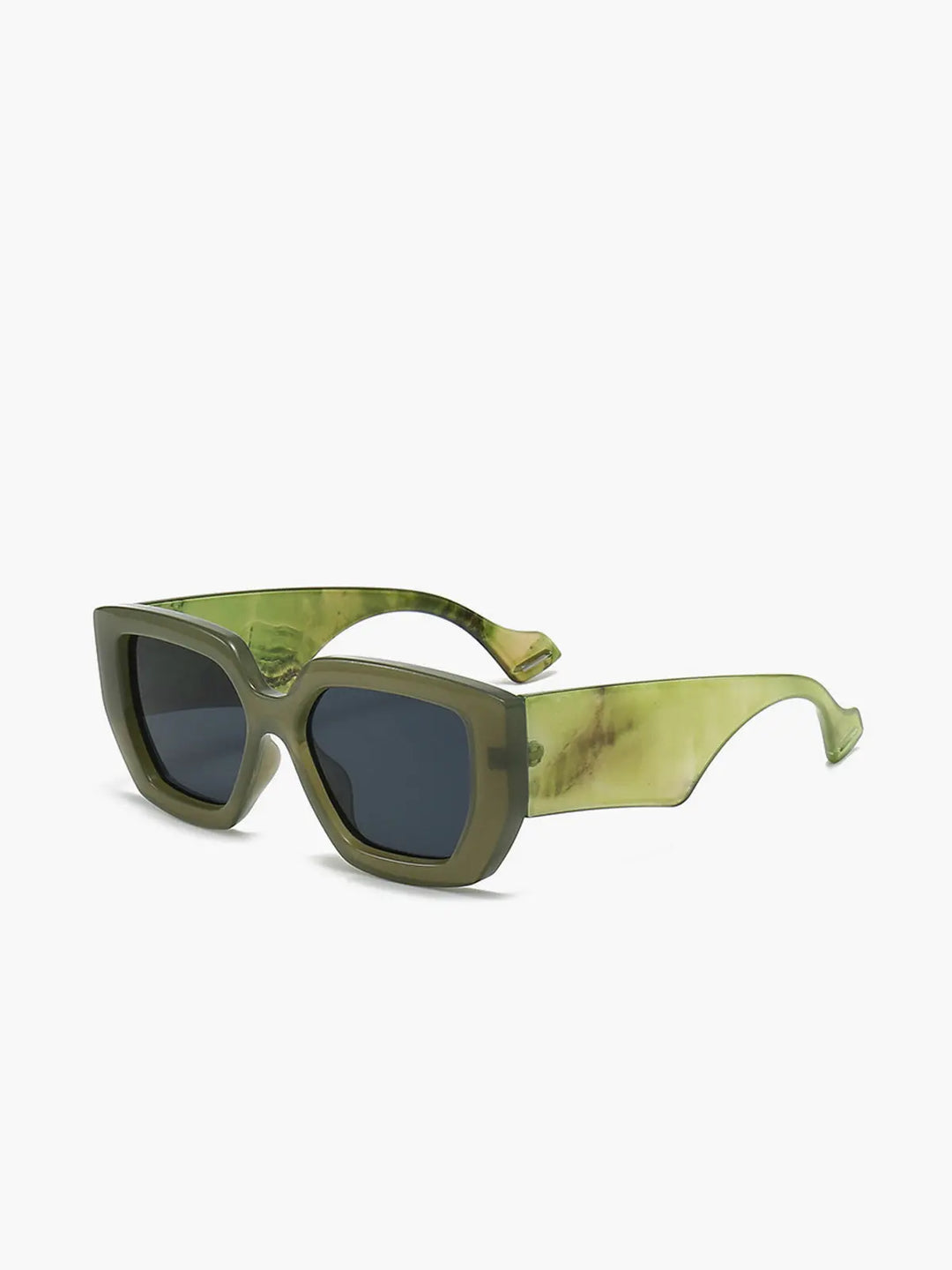 Bedruckte Sonnenbrille mit trendigem Design Für Frauen Mivona