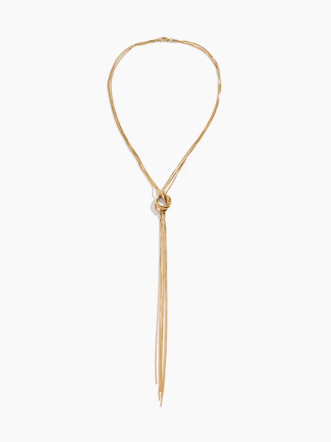 Kurze Halskette mit eleganter Quaste für Damen Mivona