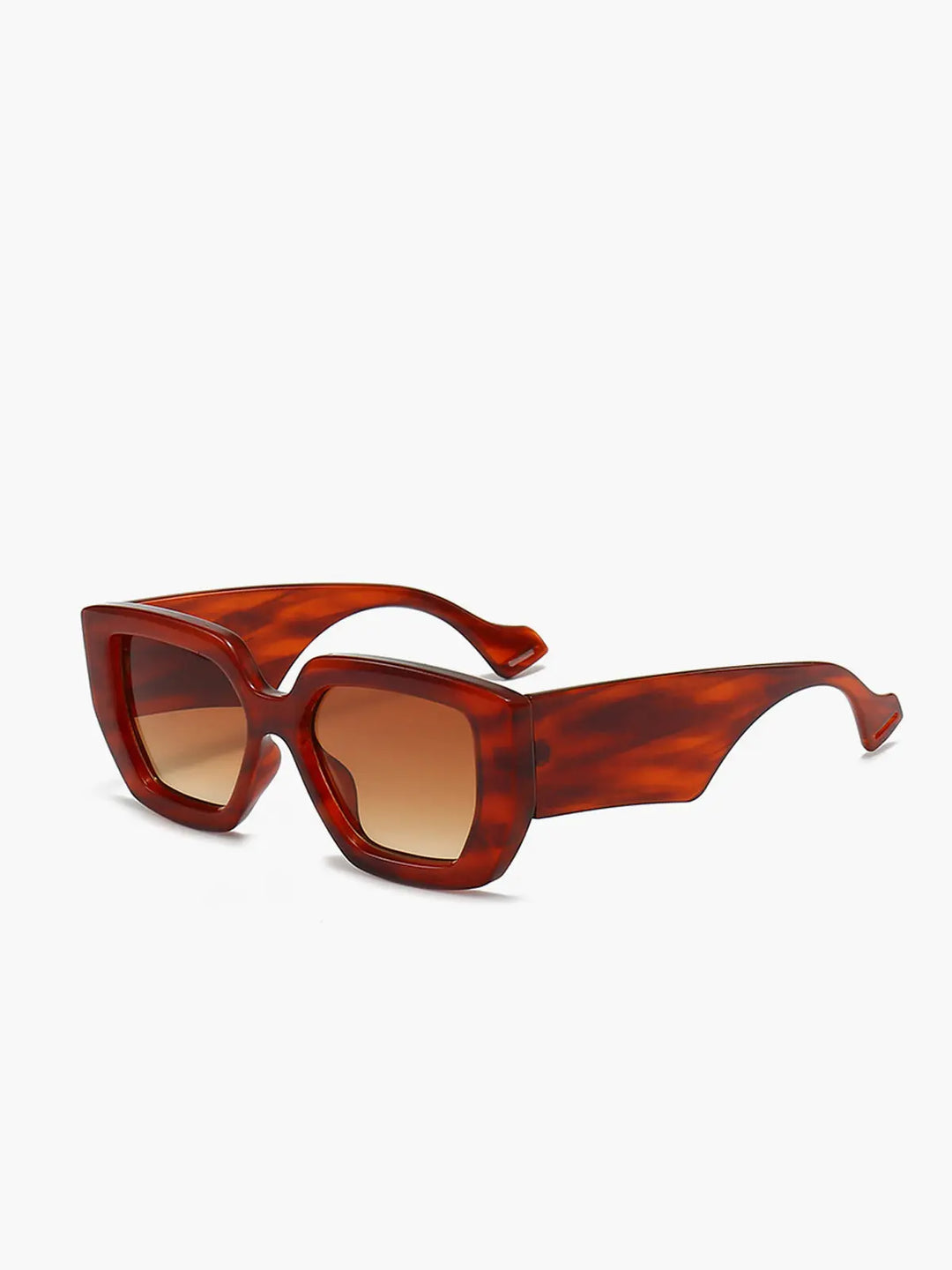 Bedruckte Sonnenbrille mit trendigem Design Für Frauen Mivona