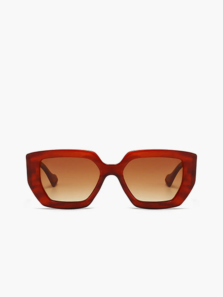 Bedruckte Sonnenbrille mit trendigem Design Für Frauen Mivona