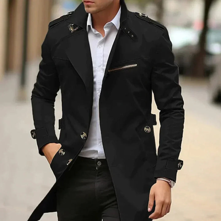 Eleganter Trenchcoat für Herren Mivona