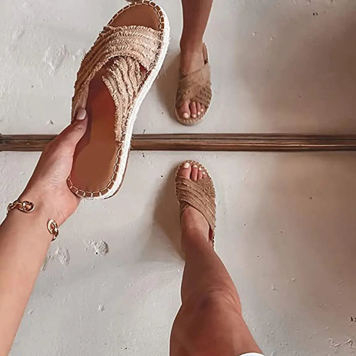 Lässige Boho-Flats mit schickem Design Für Frauen Mivona