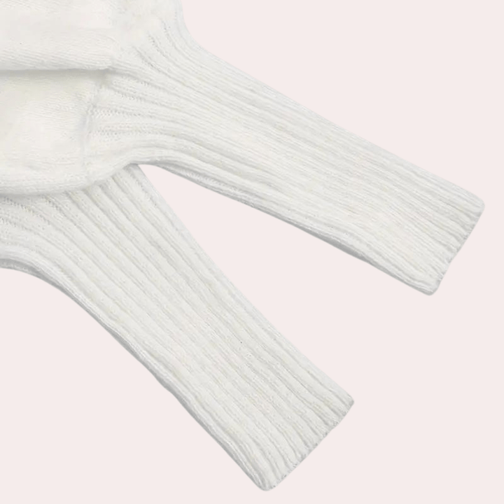 Stilvoller Strick-Damenpullover mit modernem Design Für Frauen Mivona
