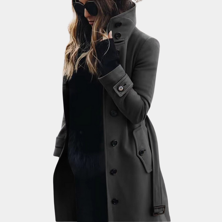 Eleganter und Warmer Trenchcoat für Frauen