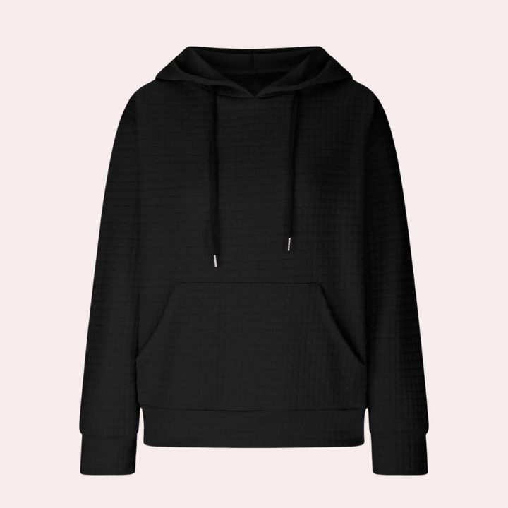 Lässiger Kapuzenpullover mit Kordelzug-Design Für Frauen Mivona