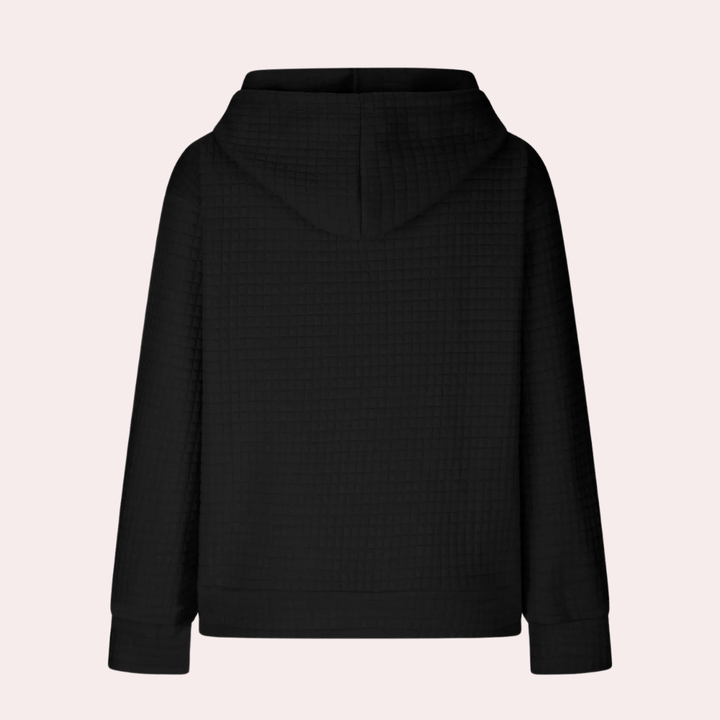 Lässiger Kapuzenpullover mit Kordelzug-Design Für Frauen Mivona