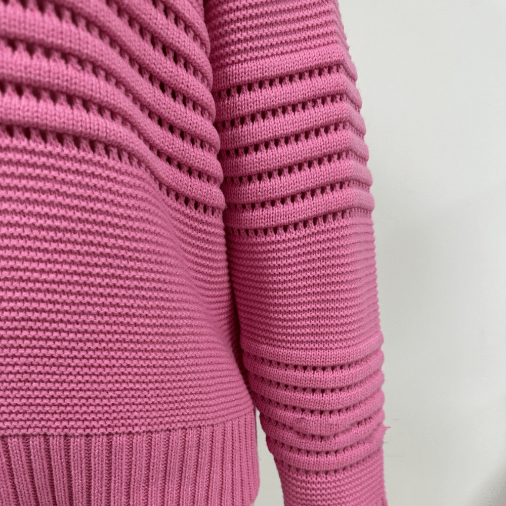 Bequemer Strickpullover mit lockerer Passform Für Frauen Mivona