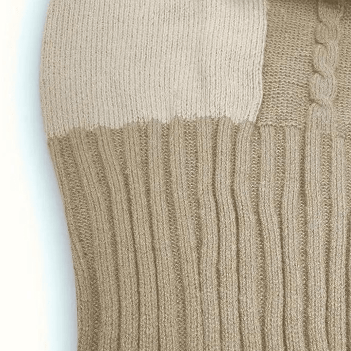 Eleganter Strickpullover mit zeitloser Passform Für Frauen Mivona