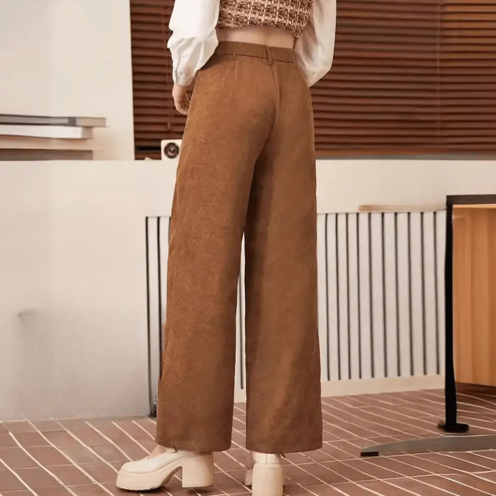 Trendige High Waist Hose mit schickem Design für Damen Mivona