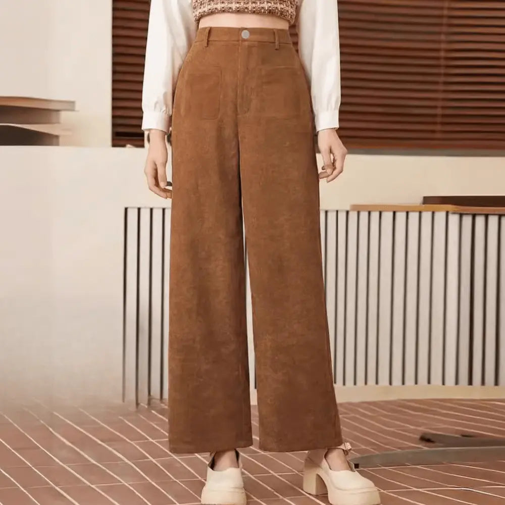 Trendige High Waist Hose mit schickem Design für Damen Mivona