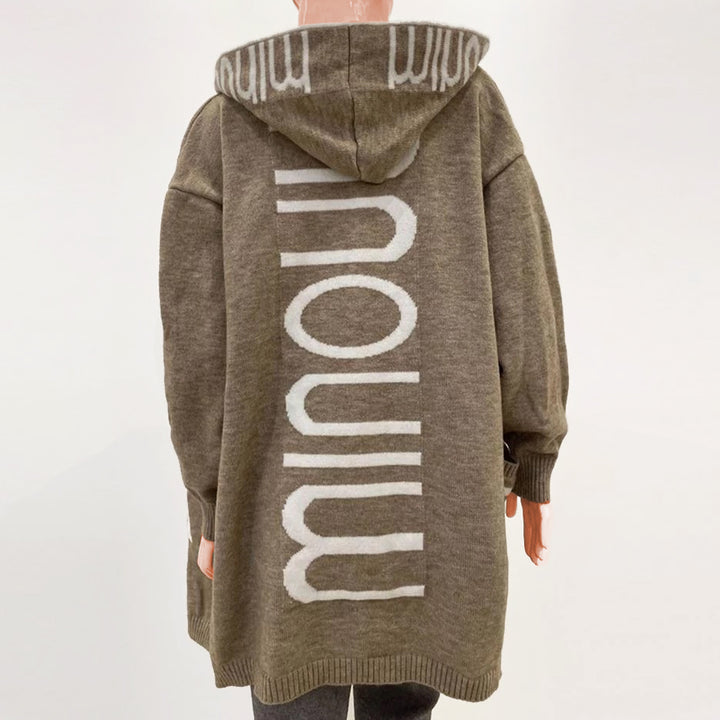 Schicker Oversize-Strickcardigan für Damen Mivona