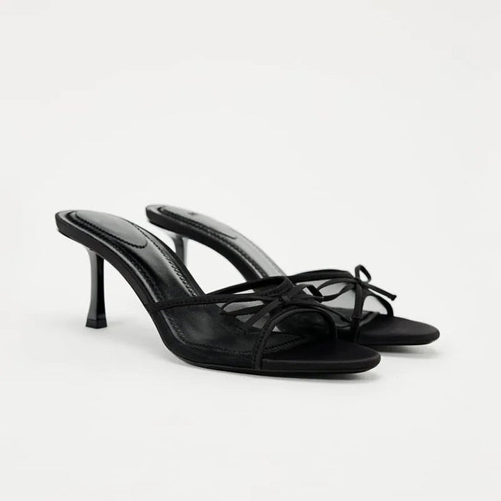Atemberaubende schwarze High-Heels Für Frauen Mivona