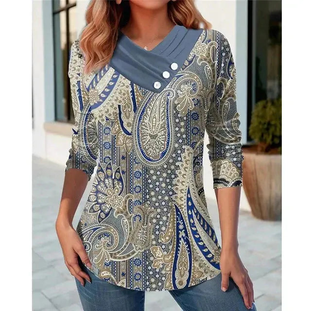 Klassisches Langarmshirt mit Modernem Schnitt für Damen Mivona
