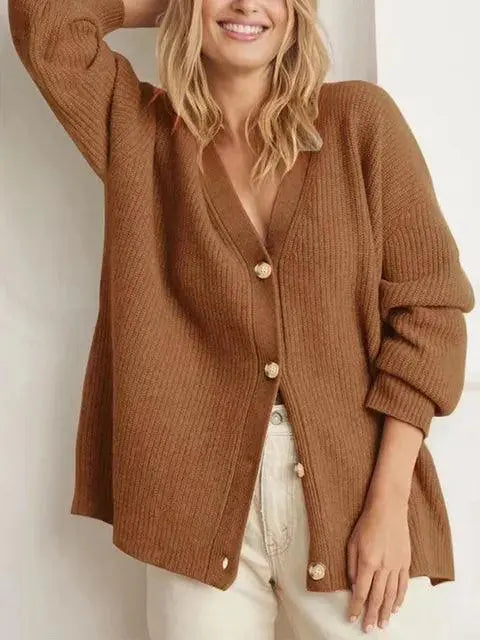 Gemütlicher Strick Cardigan mit elegantem Komfort für Damen Mivona