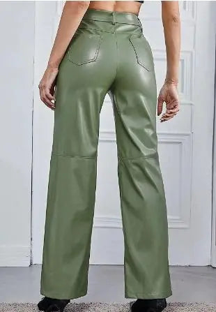 Elegante Lederhose mit modernem Flair für Frauen Mivona