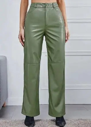 Elegante Lederhose mit modernem Flair für Frauen Mivona