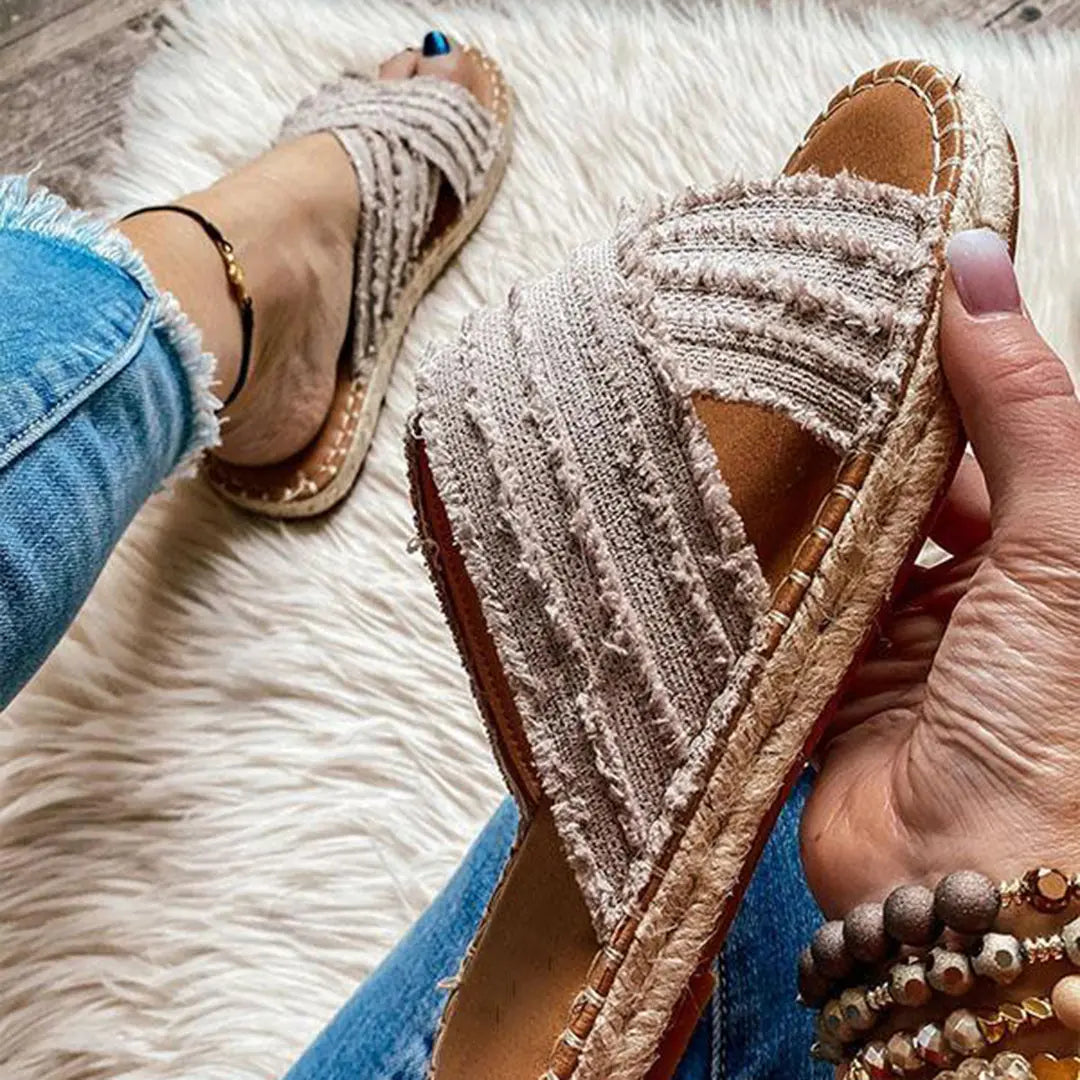 Lässige Boho-Flats mit schickem Design Für Frauen Mivona