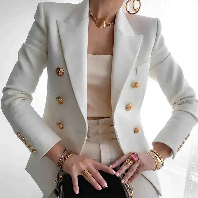 Schicker maßgeschneiderter Blazer mit zeitlosem Charme für Damen Mivona