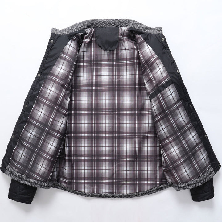 Geknöpfte Steppjacke für Herren Mivona