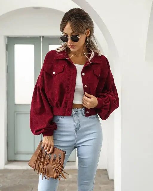 Kurze Jacke mit modernem Stil für Damen Mivona