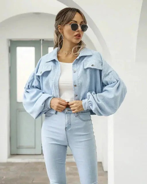 Kurze Jacke mit modernem Stil für Damen Mivona