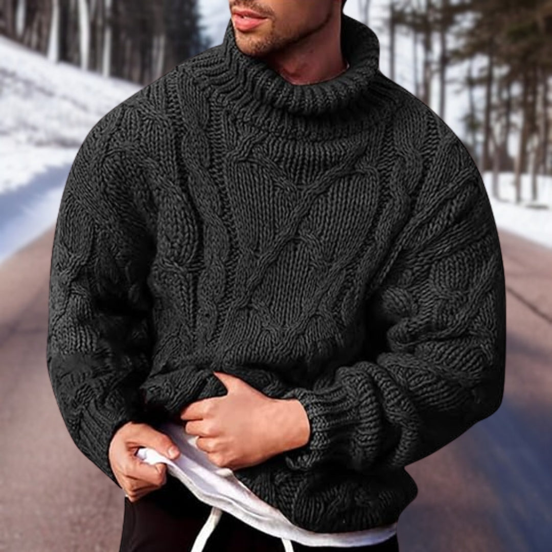 Warmer Strickpullover für Herren - Komfortabel und Vielseitig Mivona