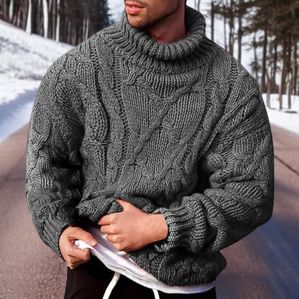 Warmer Strickpullover für Herren - Komfortabel und Vielseitig Mivona