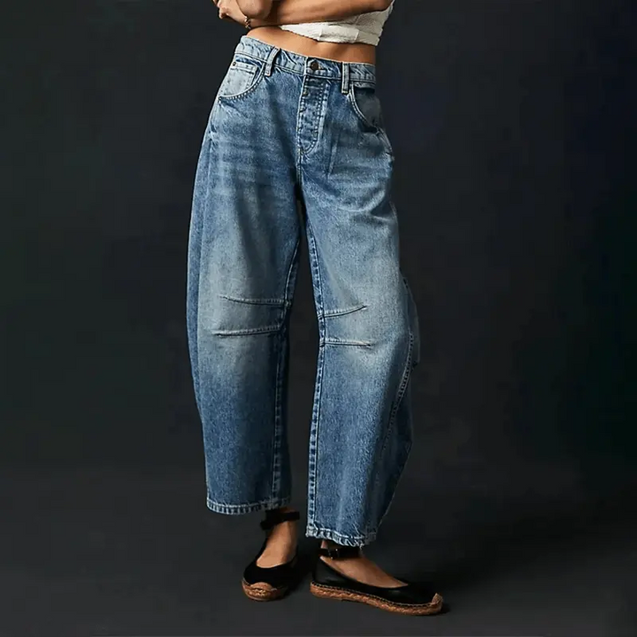Weit geschnittene Jeans mit lässiger Passform für Damen Mivona