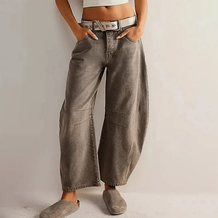 Weit geschnittene Jeans mit lässiger Passform für Damen Mivona