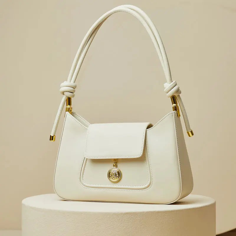 Vintage inspirierte Schultertasche mit schlichtem Design für Frauen Mivona