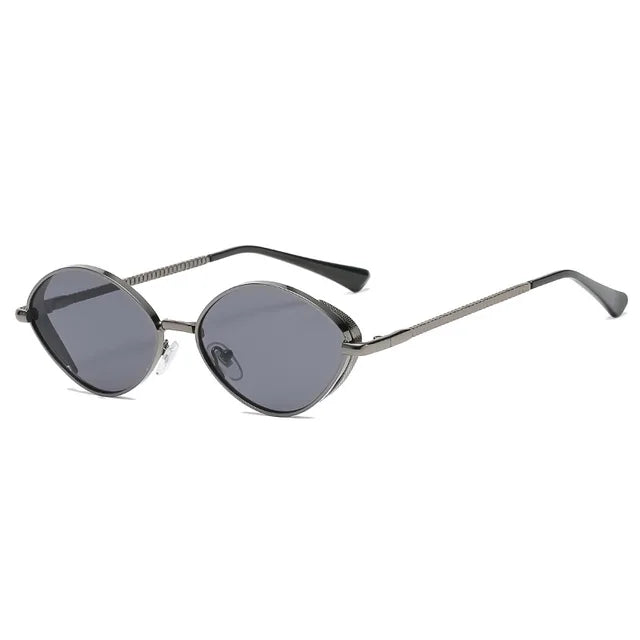 Retro Ovale UV Sonnenbrille mit klassischem Charme für Damen Mivona