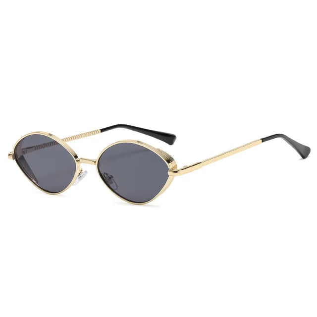 Retro Ovale UV Sonnenbrille mit klassischem Charme für Damen Mivona