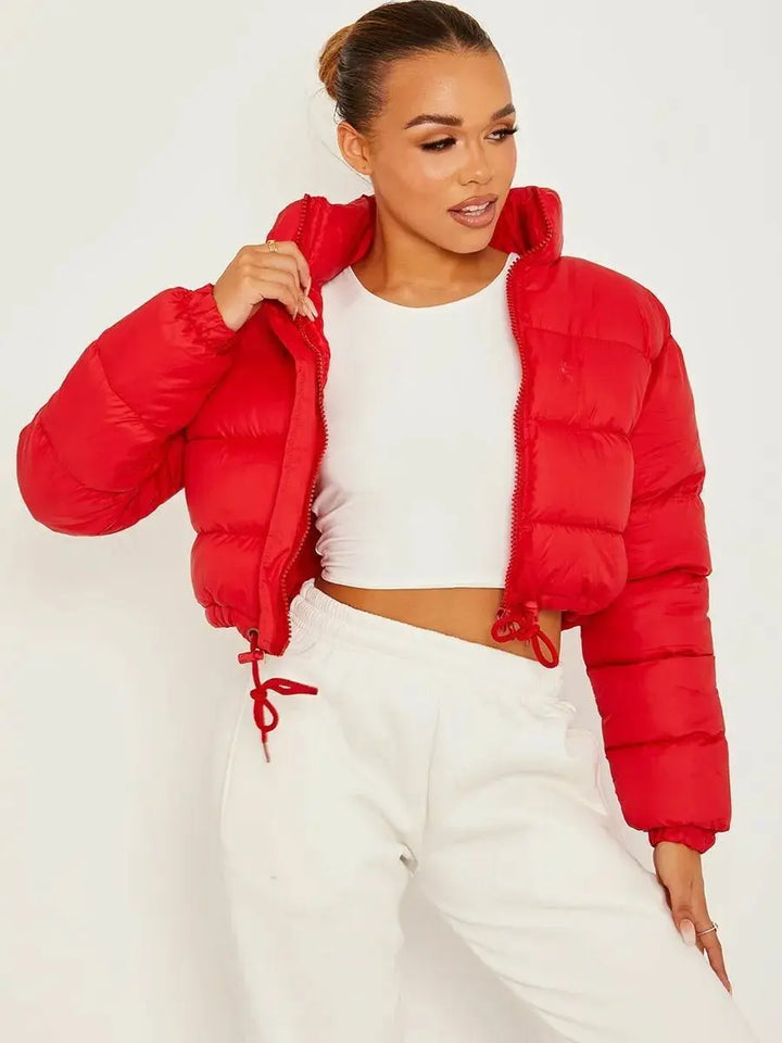 Taillierte Steppjacke mit leichtem Futter für Frauen Mivona