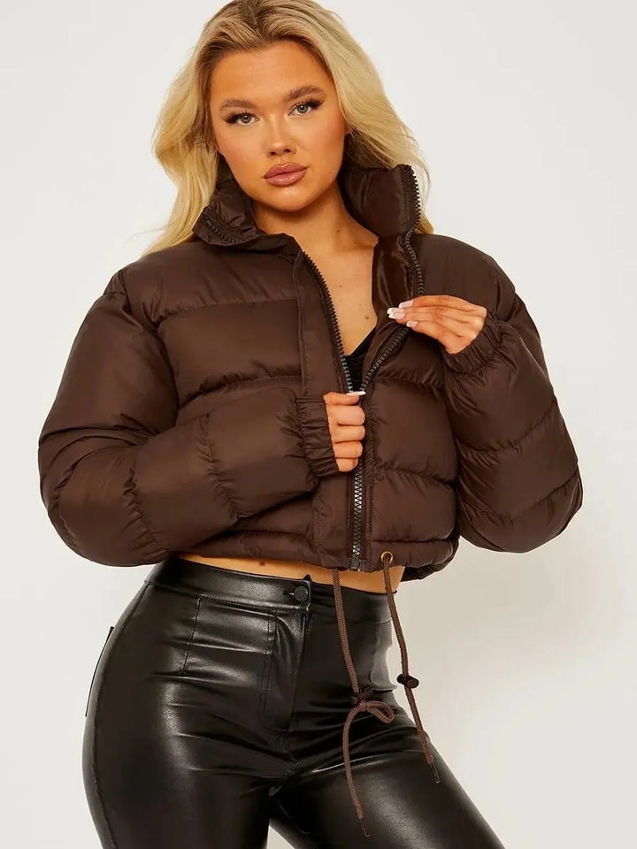 Taillierte Steppjacke mit leichtem Futter für Frauen Mivona