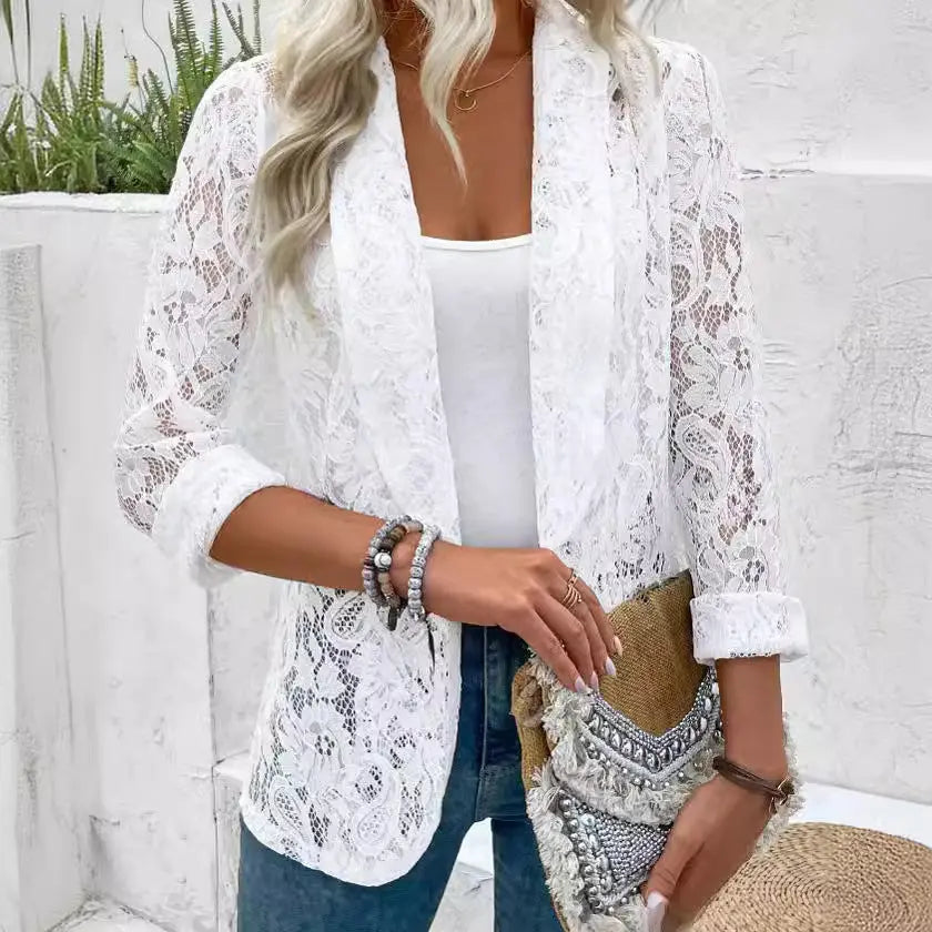 Damenbluse mit zeitlosem Charme für Damen Mivona