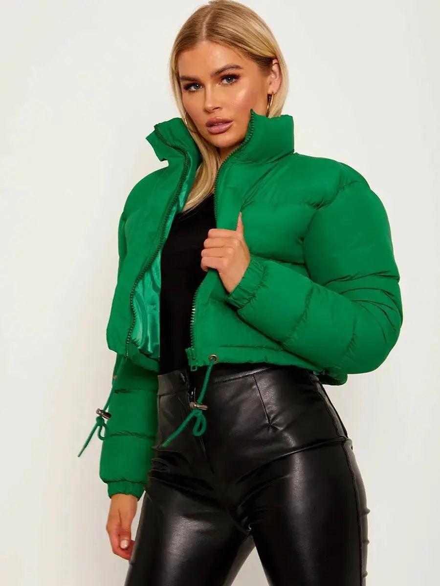 Taillierte Steppjacke mit leichtem Futter für Frauen Mivona