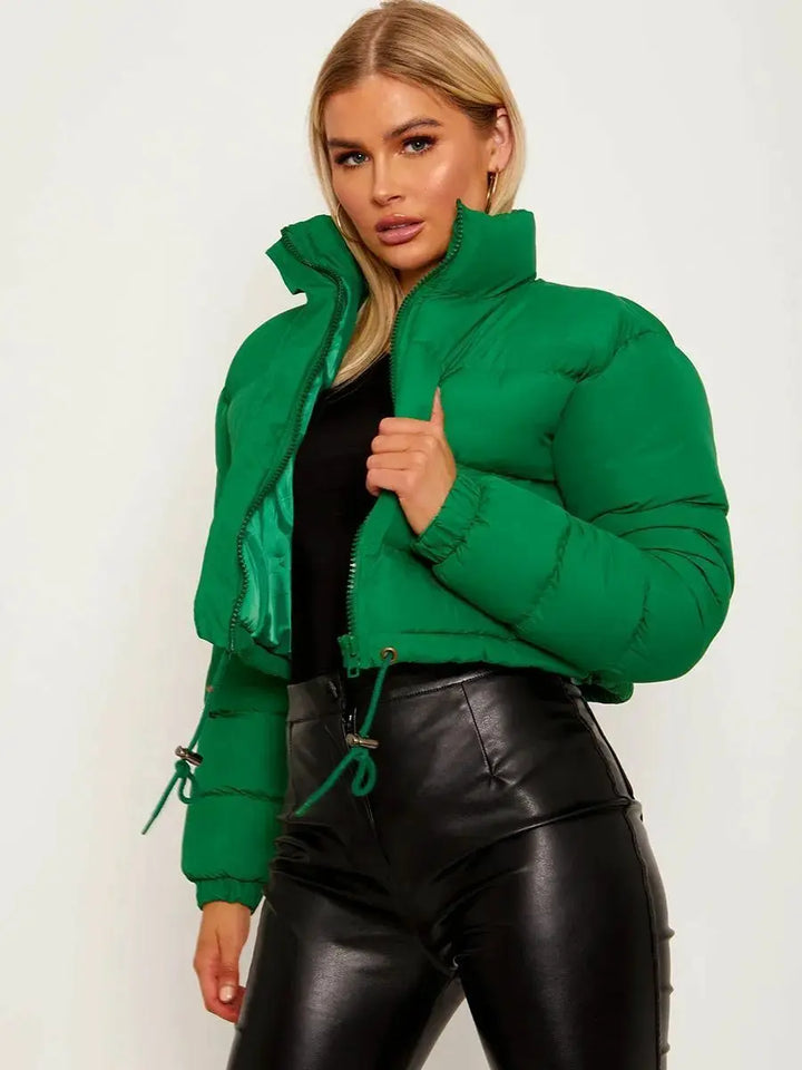 Taillierte Steppjacke mit leichtem Futter für Frauen Mivona