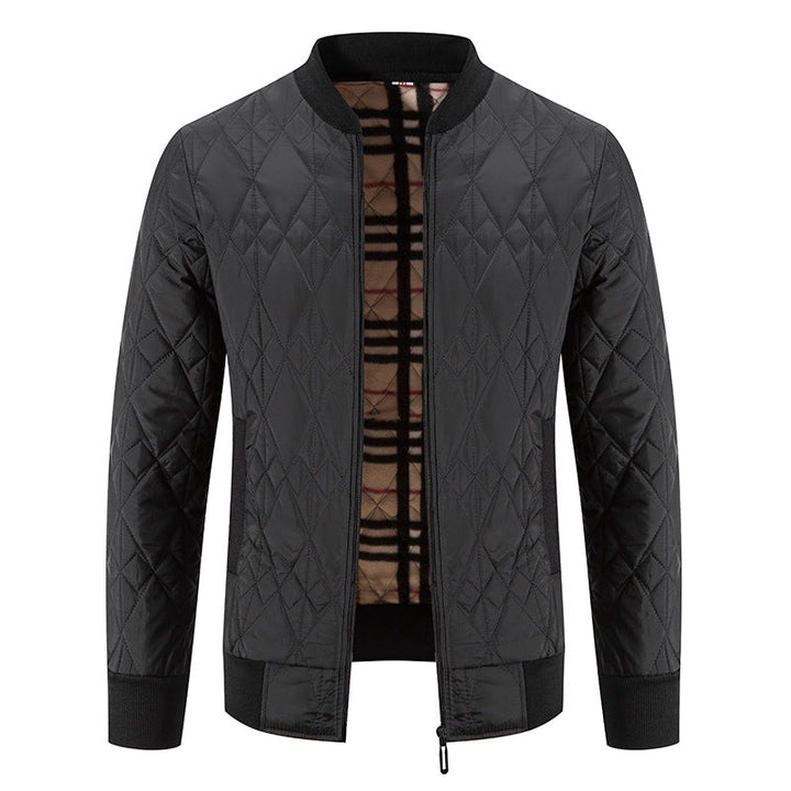 Herren Steppjacke mit modernem Design und praktischem Reißverschluss Heidi-Mode Mivona