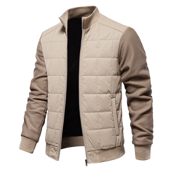 Herren Steppjacke mit sportlichen Details und praktischem Reißverschluss Heidi-Mode Mivona