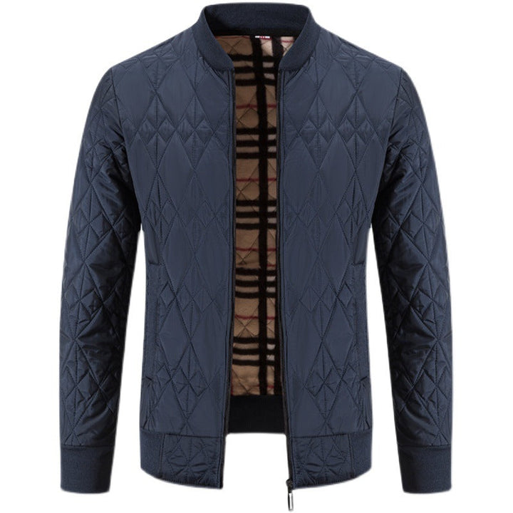 Herren Steppjacke mit modernem Design und praktischem Reißverschluss Heidi-Mode Mivona