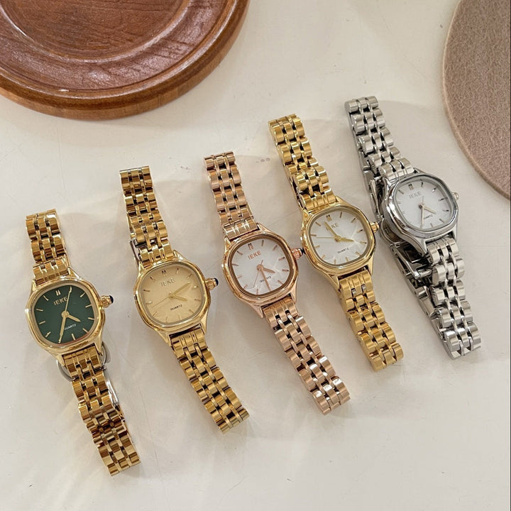 Weibliche Retro Quadratische Sommeruhr für Damen Mivona