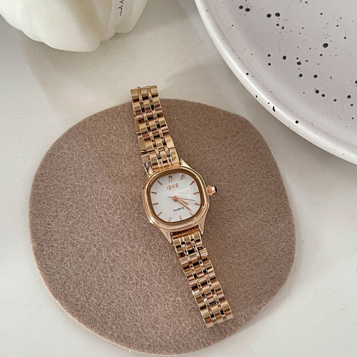 Weibliche Retro Quadratische Sommeruhr für Damen Mivona
