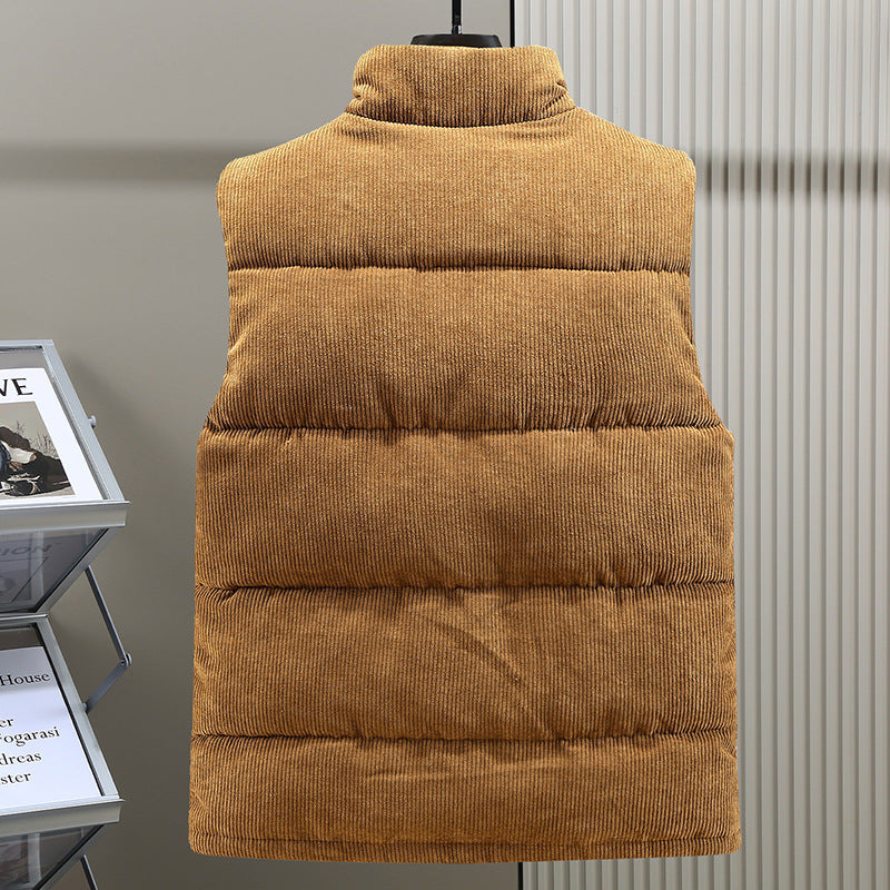 Warme Weste mit Knöpfen für Herren Mivona