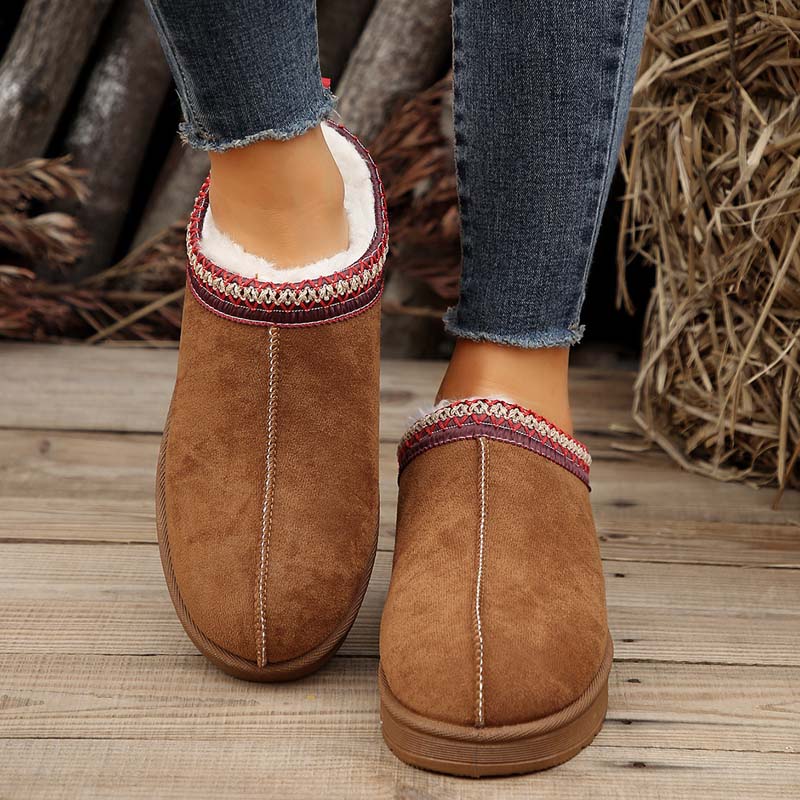 Plüsch-Schneestiefel für Frauen Mivona