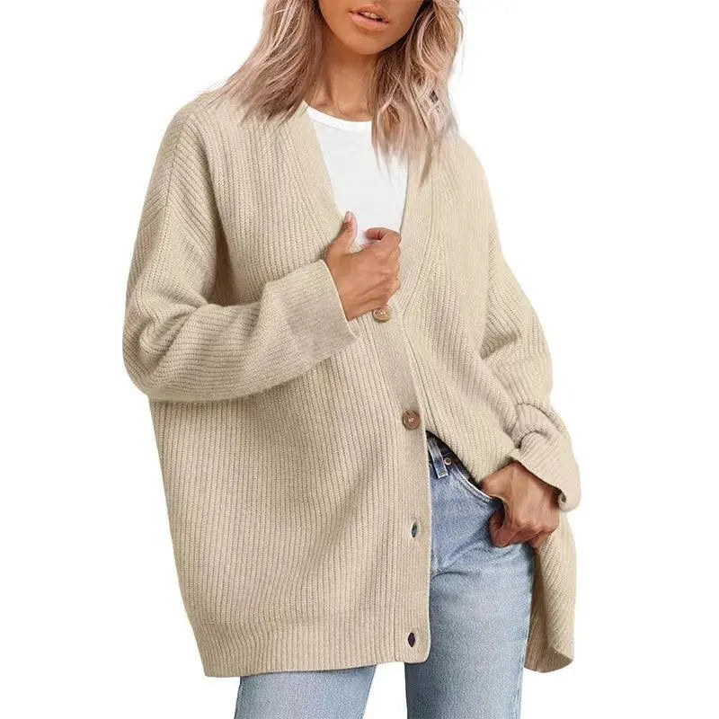 Gemütlicher Strick Cardigan mit elegantem Komfort für Damen Mivona