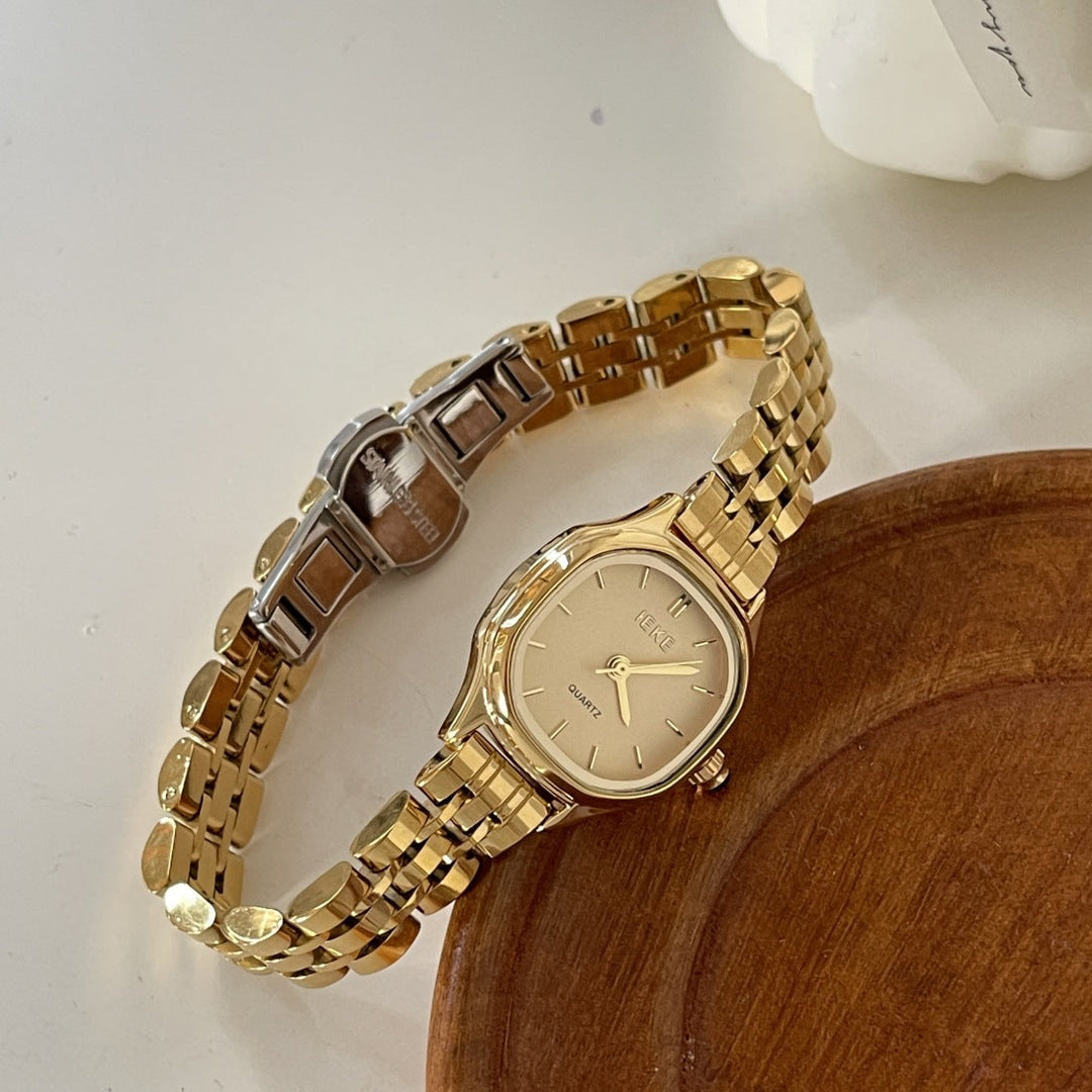 Weibliche Retro Quadratische Sommeruhr für Damen Mivona