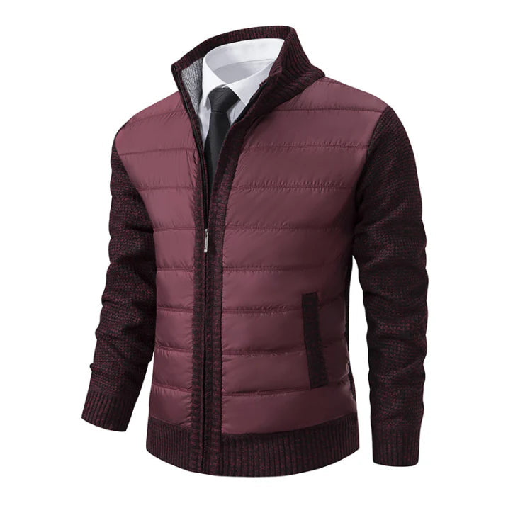 Herren Stilvoll Winter Steppjacke | Langarm Mivona