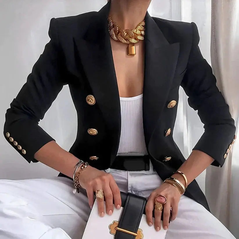 Schicker maßgeschneiderter Blazer mit zeitlosem Charme für Damen Mivona