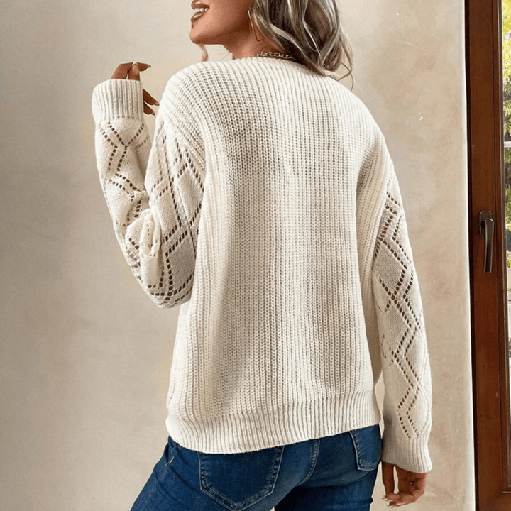 Warmer Strickpullover für Frauen Mivona