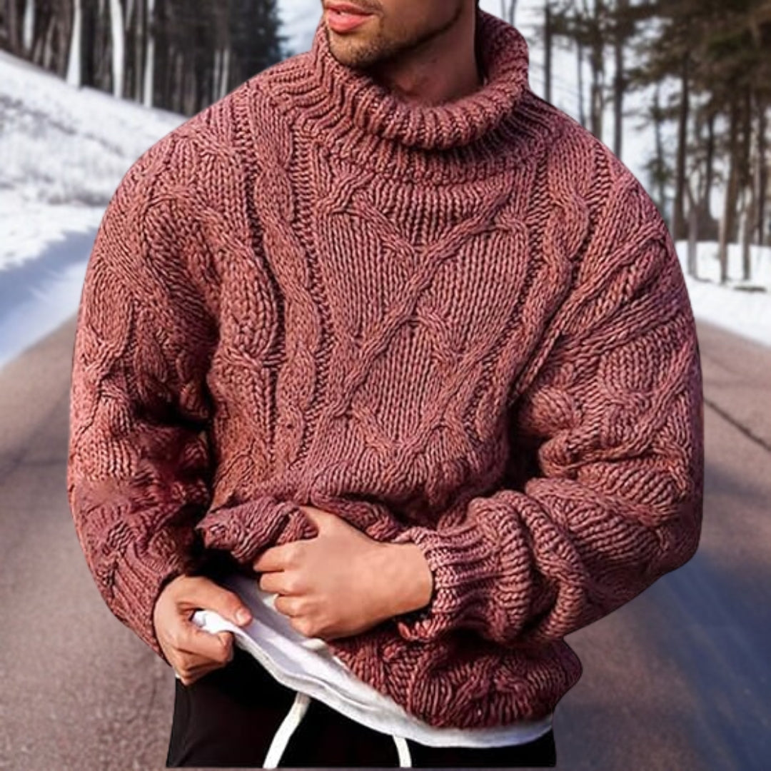 Warmer Strickpullover für Herren - Komfortabel und Vielseitig Mivona